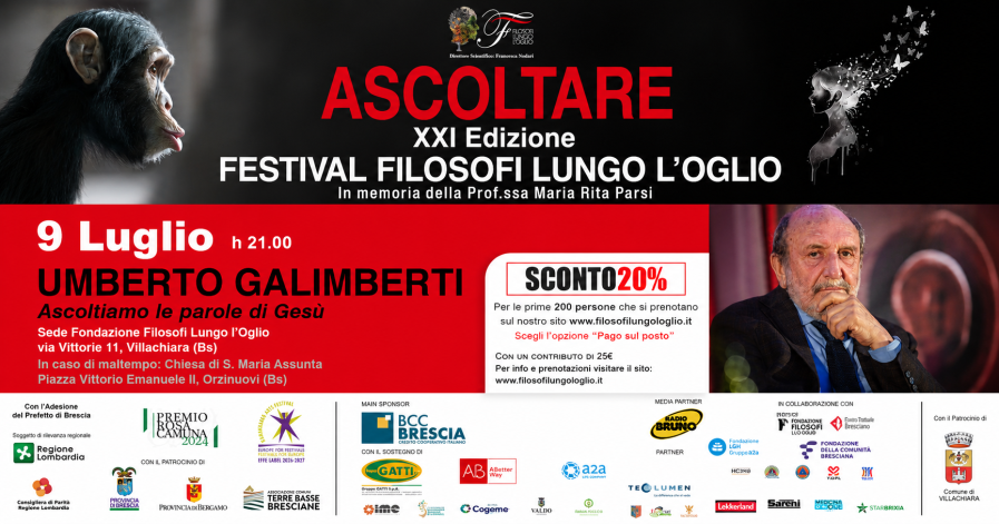 UMBERTO GALIMBERTI – Ascoltiamo le parole di Gesù