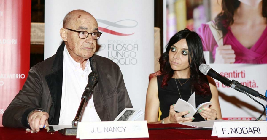 Jean-Luc Nancy e Francesca Nodari