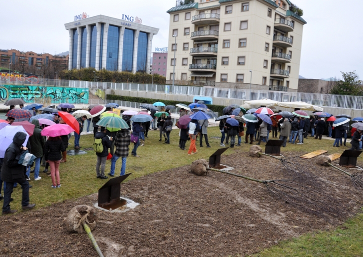 MERCOLEDÌ 6 MARZO 2013 -PRIMA EDIZIONE DELLA GIORNATA EUROPEA DEI GIUSTI - INAUGURAZIONE DEL GIARDINO DEI GIUSTI DI BRESCIA