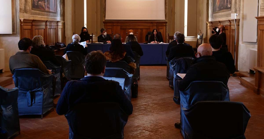 la conferenza stampa