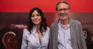 Maurizio Bettini insieme a Francesca Nodari.