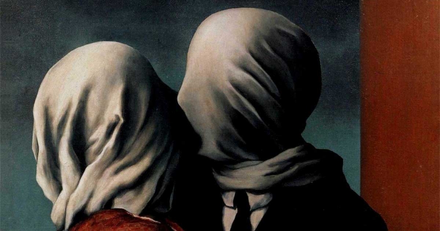 Così vicini, così lontani «Les Amants» l'opera di René Magritte dipinta nel 1928